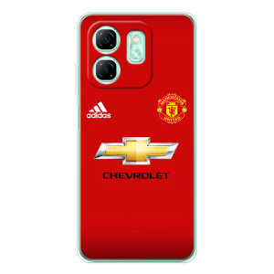 Силиконовые Чехлы принт Футбол на Infinix Smart 10 HD – Man United