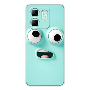 Силиконовые Чехлы (смешные стикеры) для Infinix Smart 10 HD – мордочка