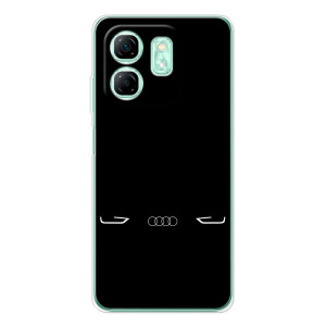Силіконовий бампер з картинкою машини на Infinix Smart 10 HD – Сілует Audi