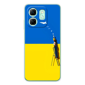 Силіконовий Бампер з принтом (ПАТРІОТ) для Infinix Smart 10 HD