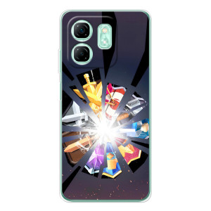 Силіконовий Чохол (атрибутика Клеш Роял) для Infinix Smart 10 HD (Клани)