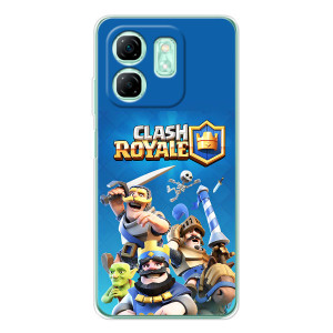 Силіконовий Чохол (атрибутика Клеш Роял) для Infinix Smart 10 HD (Клеш Король)