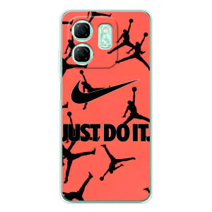 Силіконовый Чохол Nike Air Jordan на Смарт 10 HD – Just Do It