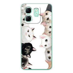 Силіконовий чохол з котиком для Infinix Smart 10 HD – Коти