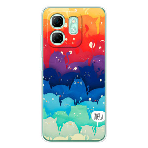 Силіконовий чохол з котиком для Infinix Smart 10 HD