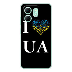 Силіконовий Чохол  на Infinix Smart 10 HD (Я-Україна) (I Love UA)