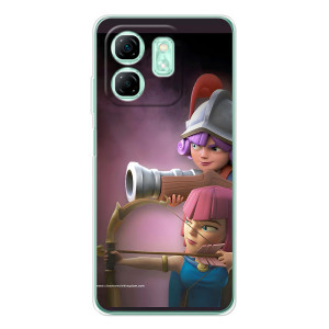 Чохол з героями Клеш Рояль для Infinix Smart 10 HD – Три мушкетери