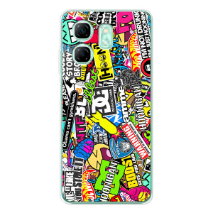 Яскраві Чохли з принтами для Infinix Smart 10 HD – Різне стікери