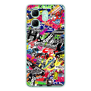 Яскраві Чохли з принтами для Infinix Smart 10 HD – Значки