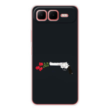 Чехлы (ART) Цветы на Infinix Smart 10 Plus (VPrint) (Неожиданные цветы)