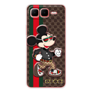 Чехлы Бренд GUCCI для Infinix Smart 10 Plus – Маус Гуччи