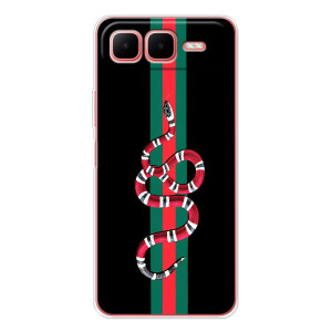 Чехлы Бренд GUCCI для Infinix Smart 10 Plus – Змей Гуччи