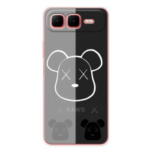 Чехлы для Infinix Smart 10 Plus - Bearbrick Louis Vuitton (PREMIUMPrint) (БеарБрик глаза)