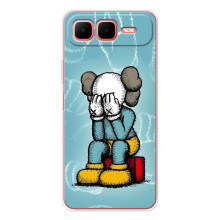 Чехлы для Infinix Smart 10 Plus - Bearbrick Louis Vuitton (PREMIUMPrint) (Плач Bearbrick)