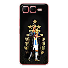 Чехлы для Infinix Smart 10 Plus (Leo чемпион) (AlphaPrint) (Месси Король)