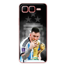 Чехлы для Infinix Smart 10 Plus (Leo чемпион) (AlphaPrint) (Месси Чемпион)