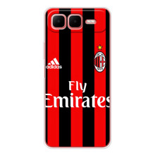 Чехлы для Infinix Smart 10 Plus (VPrint) - Футбольные клубы (Milan)