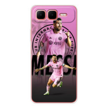Чохли для Смарт 10 Плюс - Лео Мессі Маямі (Messi Miami)