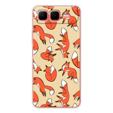 Чехлы с картинкой Лисички для Infinix Smart 10 Plus (VPrint) (Лисички)