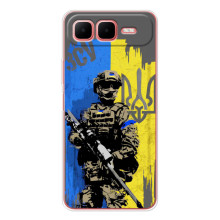 Чехлы с картинкой ЗСУ для Infinix Smart 10 Plus (AlphaPrint) (АРТ солдат)
