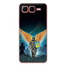 Чехлы с картинкой ЗСУ для Infinix Smart 10 Plus (AlphaPrint) (Солдат ЗСУ)