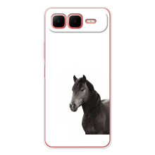 Чехлы с Лошадью дляInfinix Smart 10 Plus (VPrint) (Черный Конь)