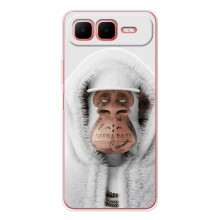 Чехлы с Обезьянами NFT для Infinix Smart 10 Plus (AlphaPrint) (обезьяна NFT в тату)