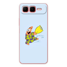 Чохли з Патріком на Infinix Smart 10 Plus (Патрік із подушкою)
