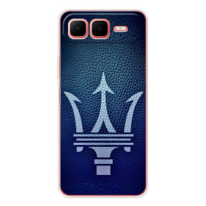 Чехлы с тематикой "Крутые машины" на Infinix Smart 10 Plus – Лого Maserati