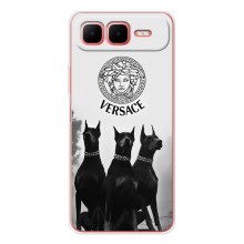 Чехлы VERSACE для Смарт 10 Плюс (PREMIUMPrint) (Доберман Версаче)