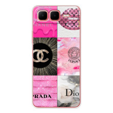 Чохол (Dior, Prada, YSL, Chanel) для Infinix Smart 10 Plus (Модніца)