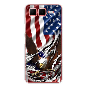 Чехол Флаг USA для Infinix Smart 10 Plus – Флаг USA