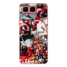 Чехол МАРВЕЛ для Смарт 10 Плюс (AlphaPrint) (Марвел Комикс)