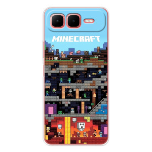Чохол Майнкрафт на Infinix Smart 10 Plus (AlphaPrint) Minecraft