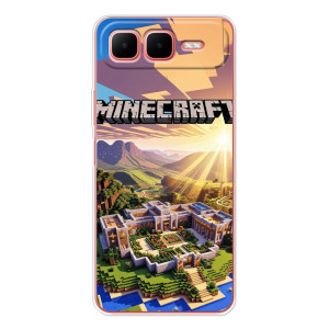 Чехол майнкрафт для Infinix Smart 10 Plus – MINECRAFT