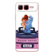 Чехол с печатью для Infinix Smart 10 Plus - (Мода) (AlphaPrint) (На машине)