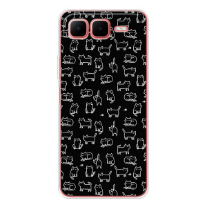 Чехол на тематику: Коты для Infinix Smart 10 Plus – Котики на черном
