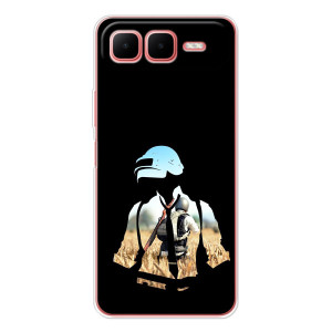 Силиконовый чехол с картинкой "Герой Pubg" на Infinix Smart 10 Plus – Пубг мен