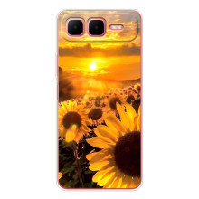 Чохол з Квітами для Infinix Smart 10 Plus (поле соняшників)