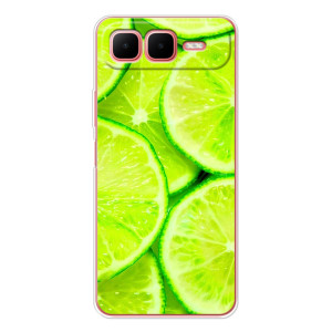 Чехол с изображением  вкусной еды для Infinix Smart 10 Plus – Лайм