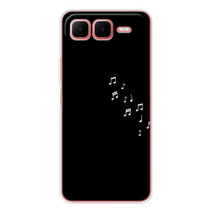 Чехол с картинками на черном фоне для Infinix Smart 10 Plus – Ноты