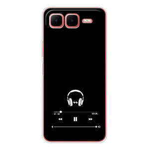 Чехол с картинками на черном фоне для Infinix Smart 10 Plus – Плеер