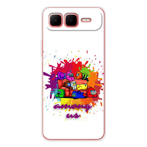 Чохли Амонг Ас для Infinix Smart 10 Plus (AlphaPrint)
