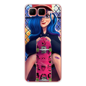 Чохол з картинкою Модні Дівчата Infinix Smart 10 Plus (Модна Дівчинка)