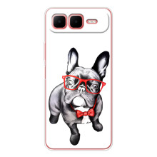 Бампер для Infinix Smart 10 Plus з картинкою "Песики" – В окулярах