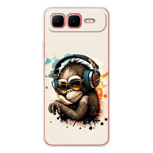Чохол з Мавпами Infinix Smart 10 Plus - (AlphaPrint)