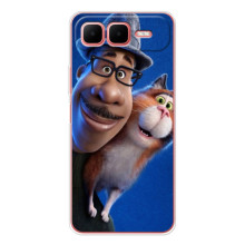 Чехол с принтом Душа на Infinix Smart 10 Plus – Джо и кот