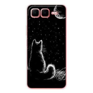 Чохол з принтом для Infinix Smart 10 Plus (AlphaPrint) Модні коти