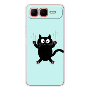 Чохол з принтом для Infinix Smart 10 Plus (AlphaPrint) Модні коти