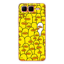 Чехол с принтом для Смарт 10 Плюс - (Прикольные) (AlphaPrint) (Белая уточка)